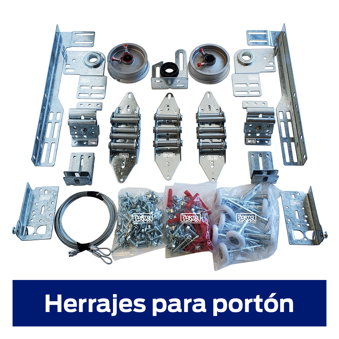 Herrajes para portón